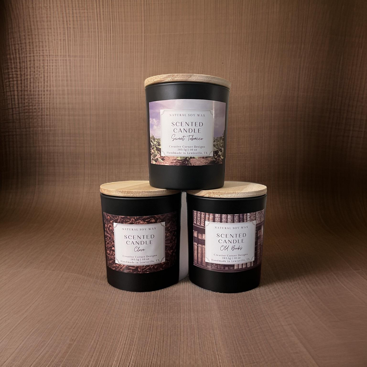 10 oz Scented Soy Candles