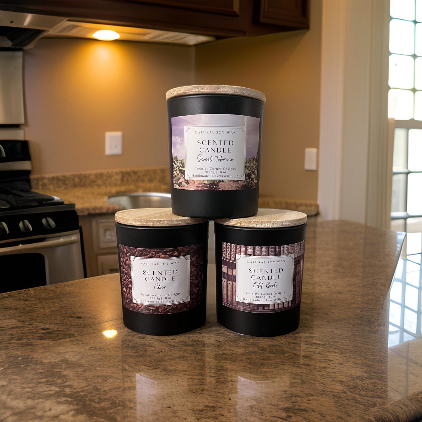 10 oz Scented Soy Candles